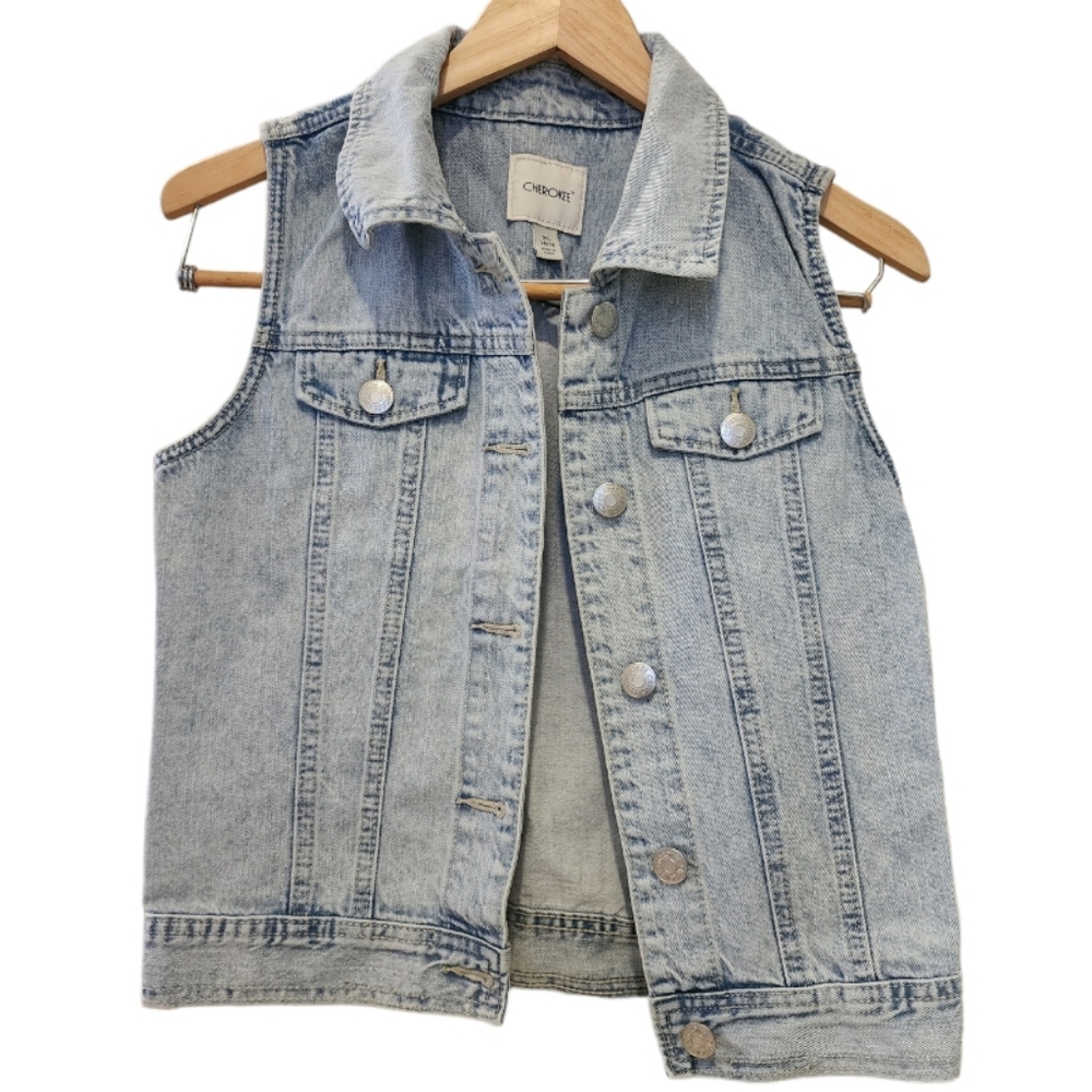 Preowned Cherokee Girls Denim Jacket.